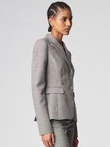Altuzarra Fenice Jacket in Ivory/Black