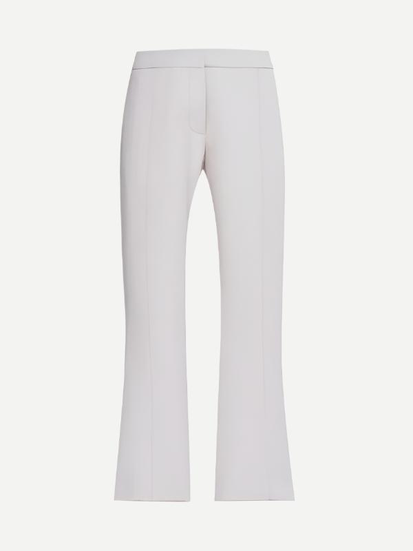 Marni Flared Cavalry Wool Trousers in Snow