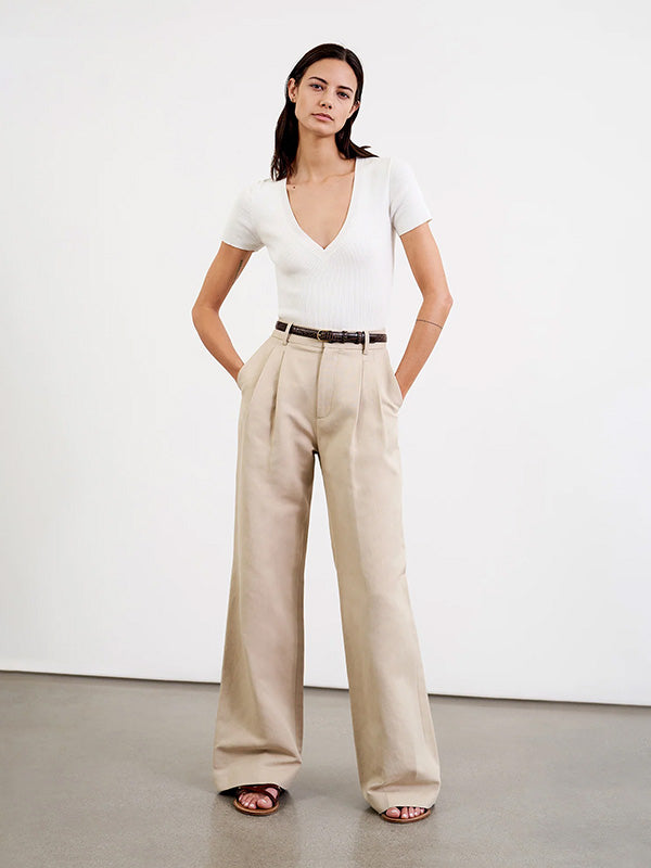 Flavie Pant in Sand