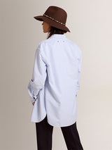 Golden Ws Boyfriend Shirt Striped
