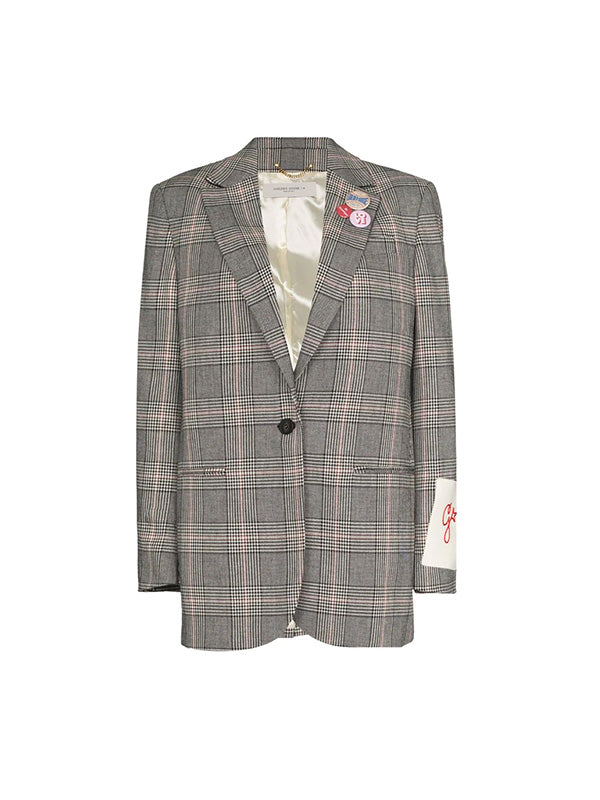 Golden Goose Golden Ws Single Breasted Blazer