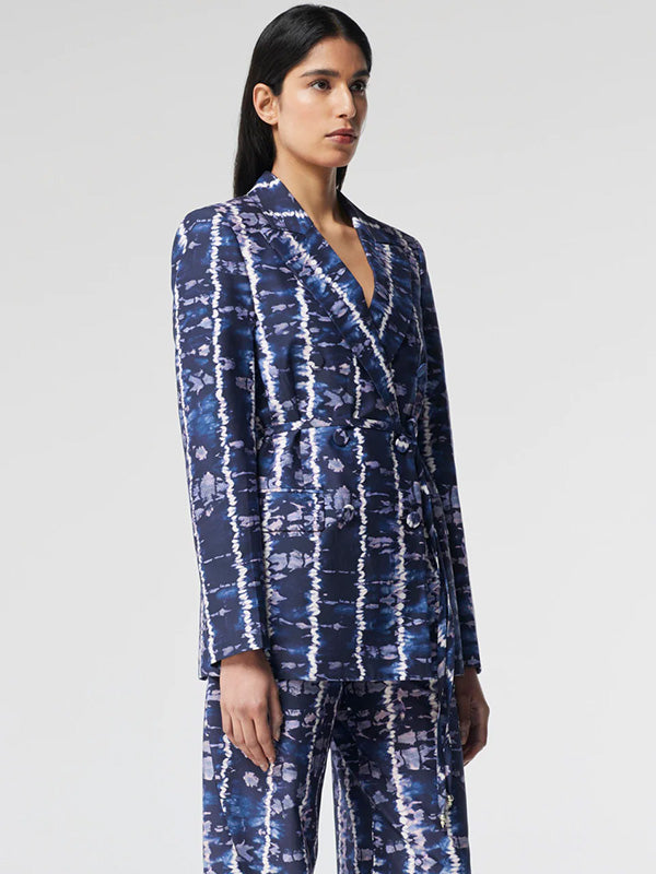 Altuzarra Hattson Jacket in Berry Blue
