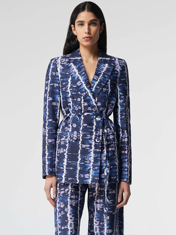 Altuzarra Hattson Jacket in Berry Blue