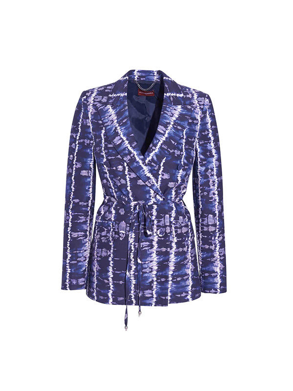 Altuzarra Hattson Jacket in Berry Blue