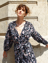 Ilio Nema Hebe Long Sleeve Mini Dress