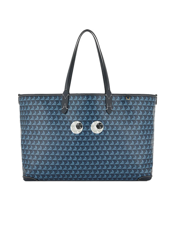 Anya Hindmarch I am a Plastic Bag Tote Eyes in Ink