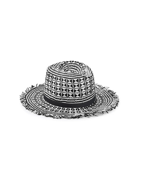 Le Hat Katrina Hat in Black/white
