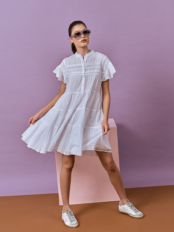 Isabel Marant Etoile Lanikaye Dress in White