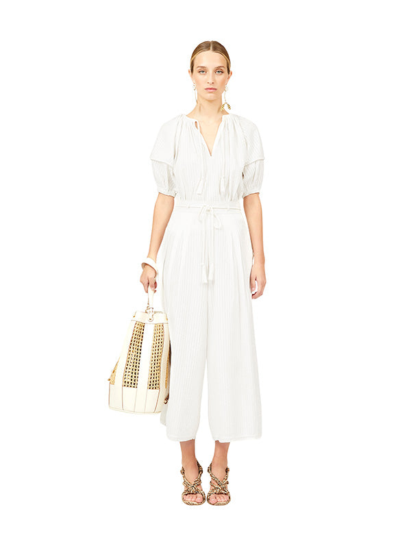 Ulla Johnson Laurenza Top in Cowrie