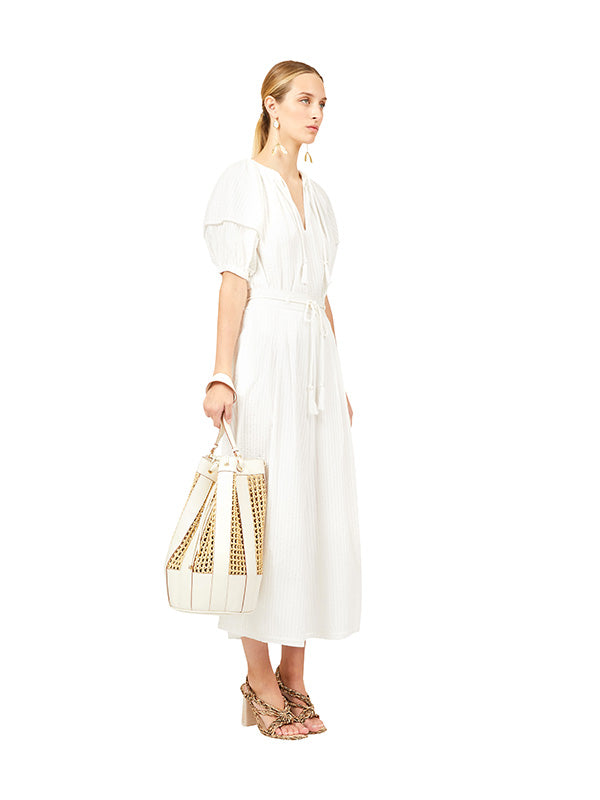 Ulla Johnson Laurenza Top in Cowrie