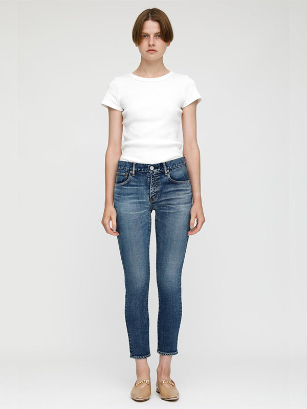 Moussy Vintage MV McLean Skinny in Blue