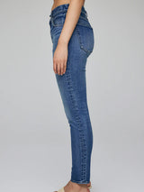 Moussy Vintage MV Rhett Skinny-Hi in Dark Blue