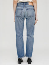 Moussy Vintage MV Sunnyland Straight in Blue