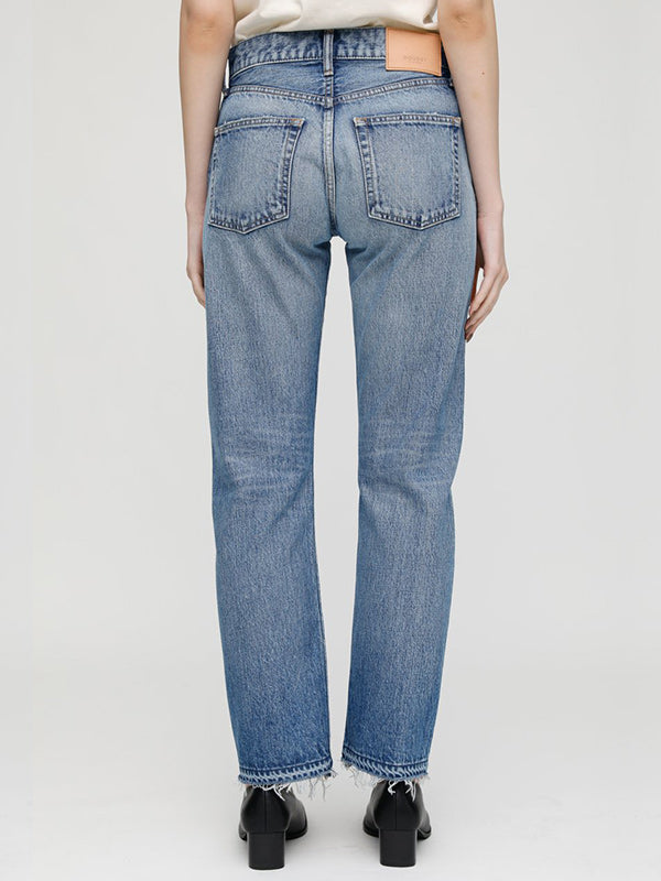 Moussy Vintage MV Sunnyland Straight in Blue