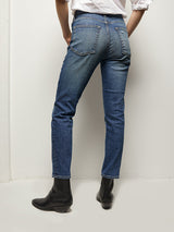 Nili Lotan Mid Rise Jean in Classic Wash