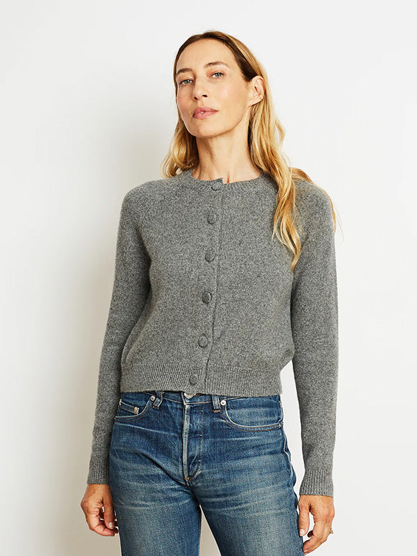 Alexandra Golovanoff Cardigan Mila in Grey
