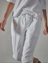 James Perse Mixed Media Pant in White