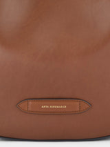Anya Hindmarch Nastro Hobo in Tan Polished Leather