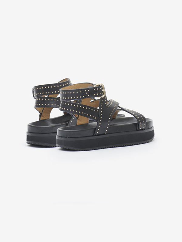 Isabel Marant Neryse Sandals In Black