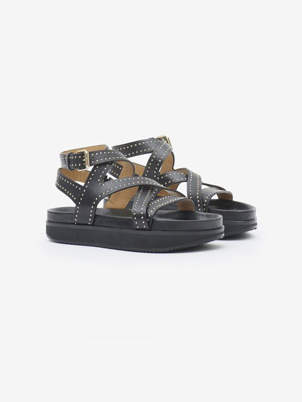 Isabel Marant Neryse Sandals In Black