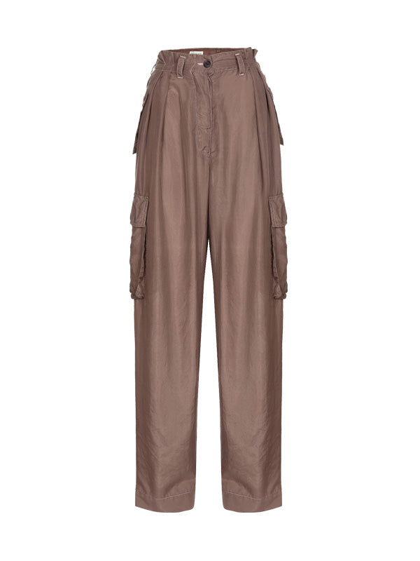 Dries Van Noten Polkas Pants in Brown
