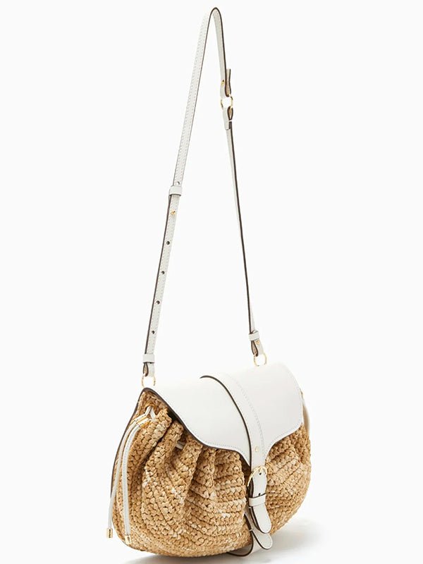Ulla Johnson Paloma Ruched Convertible Shoulder Bag