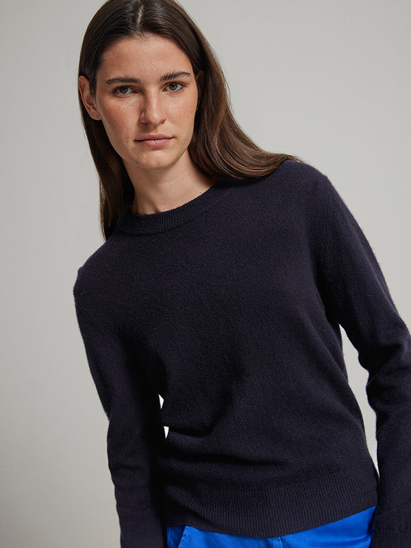 Jac + Jack Peter Sweater in Navy