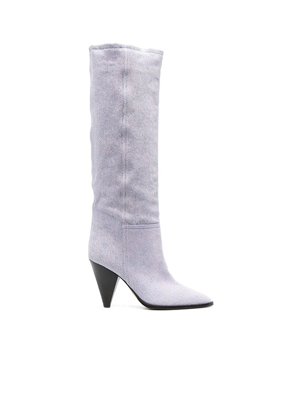 Isabel Marant Ririo High Boots in Lilac