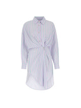 Isabel Marant Seen Dress in Green/Lilac