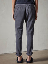 James Perse Soft Drape Utility Pant in Blue Oil