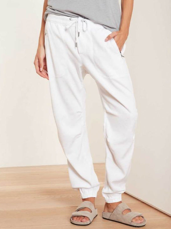 James Perse Soft Drape Utility Pant in White