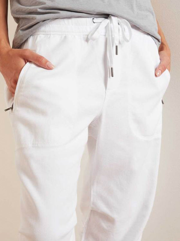 James Perse Soft Drape Utility Pant in White