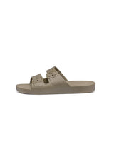 Freedom Moses Solid Slides In Khaki