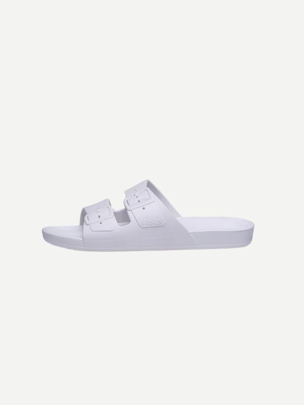 Solid Slides In White – Adam Heath