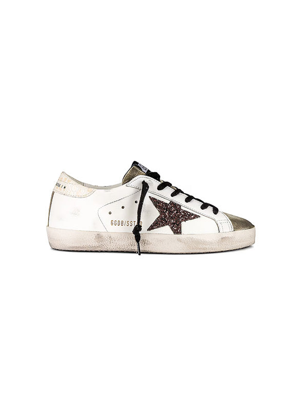 Super-star in Cocco Glitter & Printed Ivory