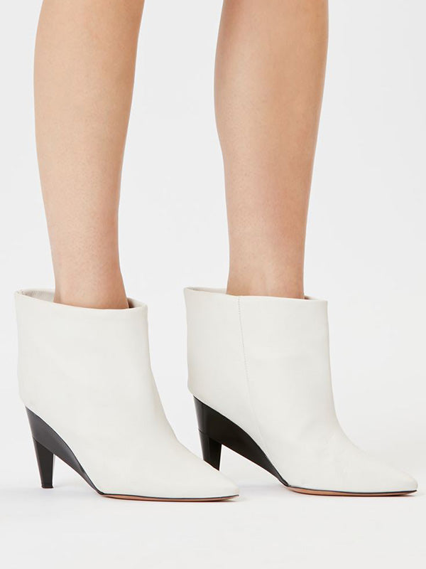 Isabel Marant Dylvee Boot in Optical White