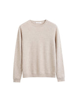 Chinti and Parker Crew Classic Fit Sweater in Oatmeal