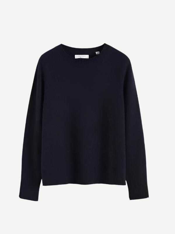 Chinti and Parker The Boxy Jumper in Navy