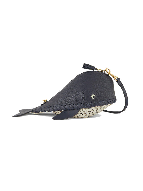 Anya Hindmarch The Neeson Cross Body Whale in Marine 