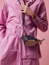 Anya Hindmarch The Neeson Cross Body Whale in Marine 