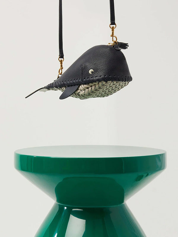 Anya Hindmarch The Neeson Cross Body Whale in Marine 