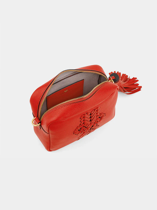 Anya Hindmarch The Neeson Cross Body in Flame Red