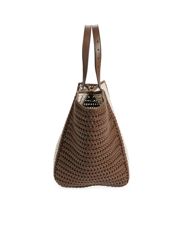 Anya Hindmarch The Neeson Square Tote in Chalk
