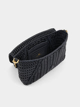 Anya Hindmarch The Neeson Tassel Shoulder Bag in Marine