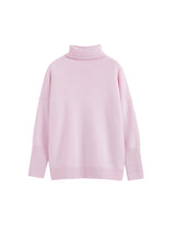 Chinti and Parker The Relaxed Polo in Soft Pink