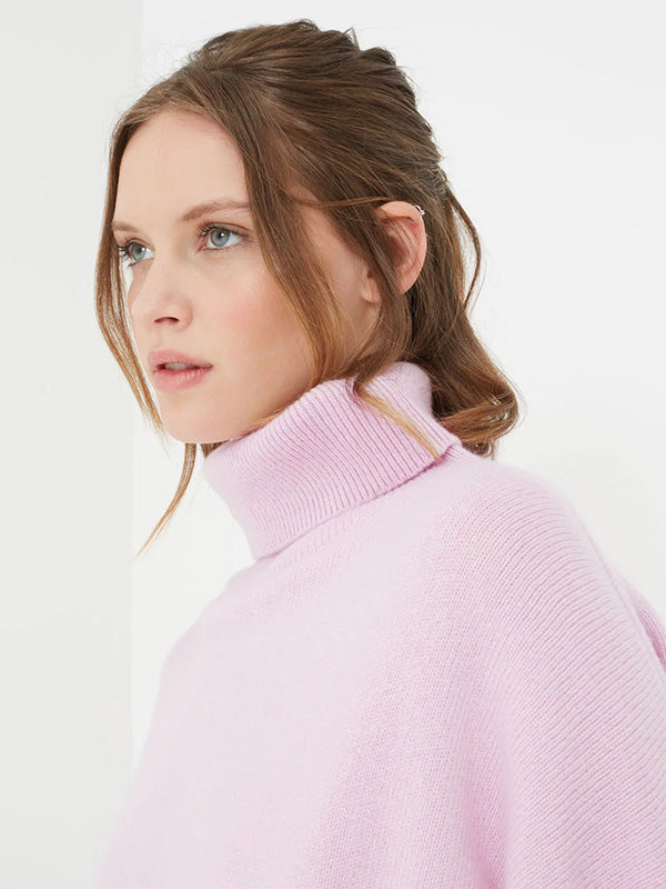 Chinti and Parker The Relaxed Polo in Soft Pink