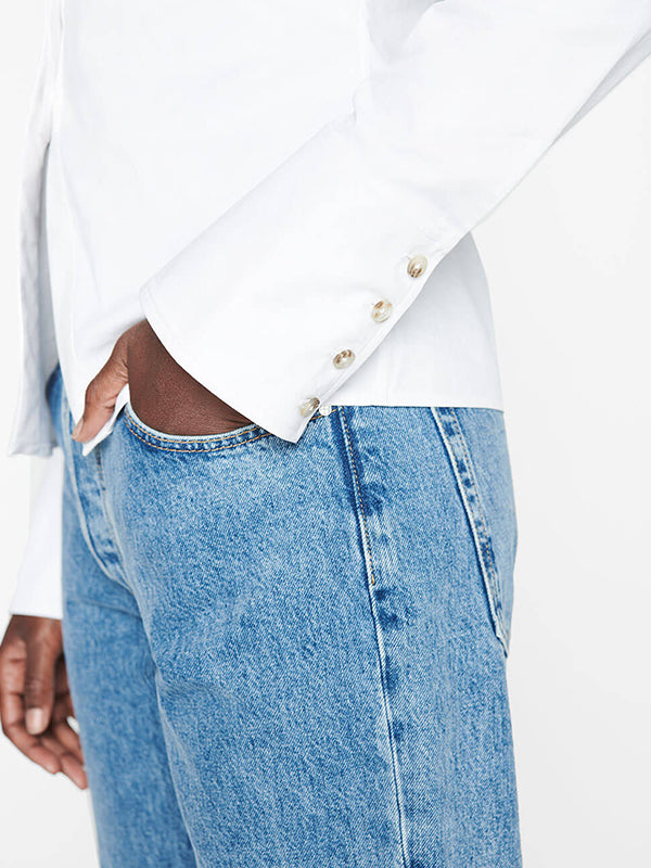 Anine Bing Tiffany Shirt in White