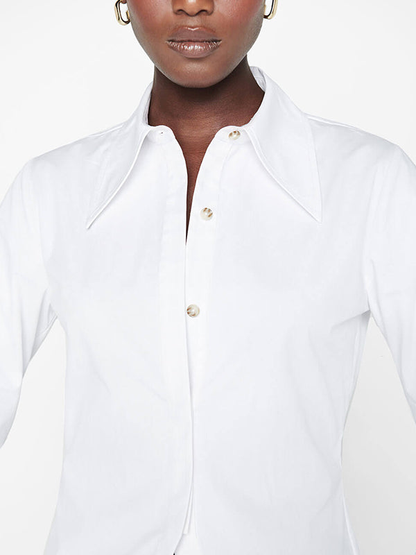Anine Bing Tiffany Shirt in White