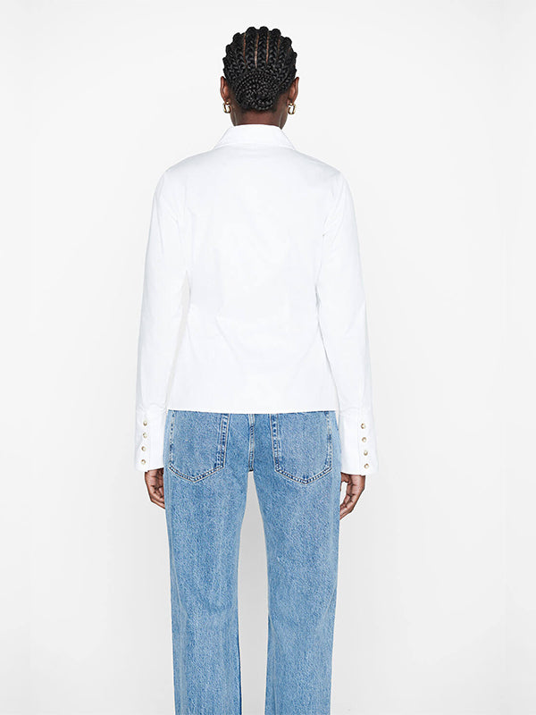 Anine Bing Tiffany Shirt in White