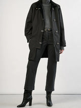 Nili Lotan Tomboy Pant in Carbon